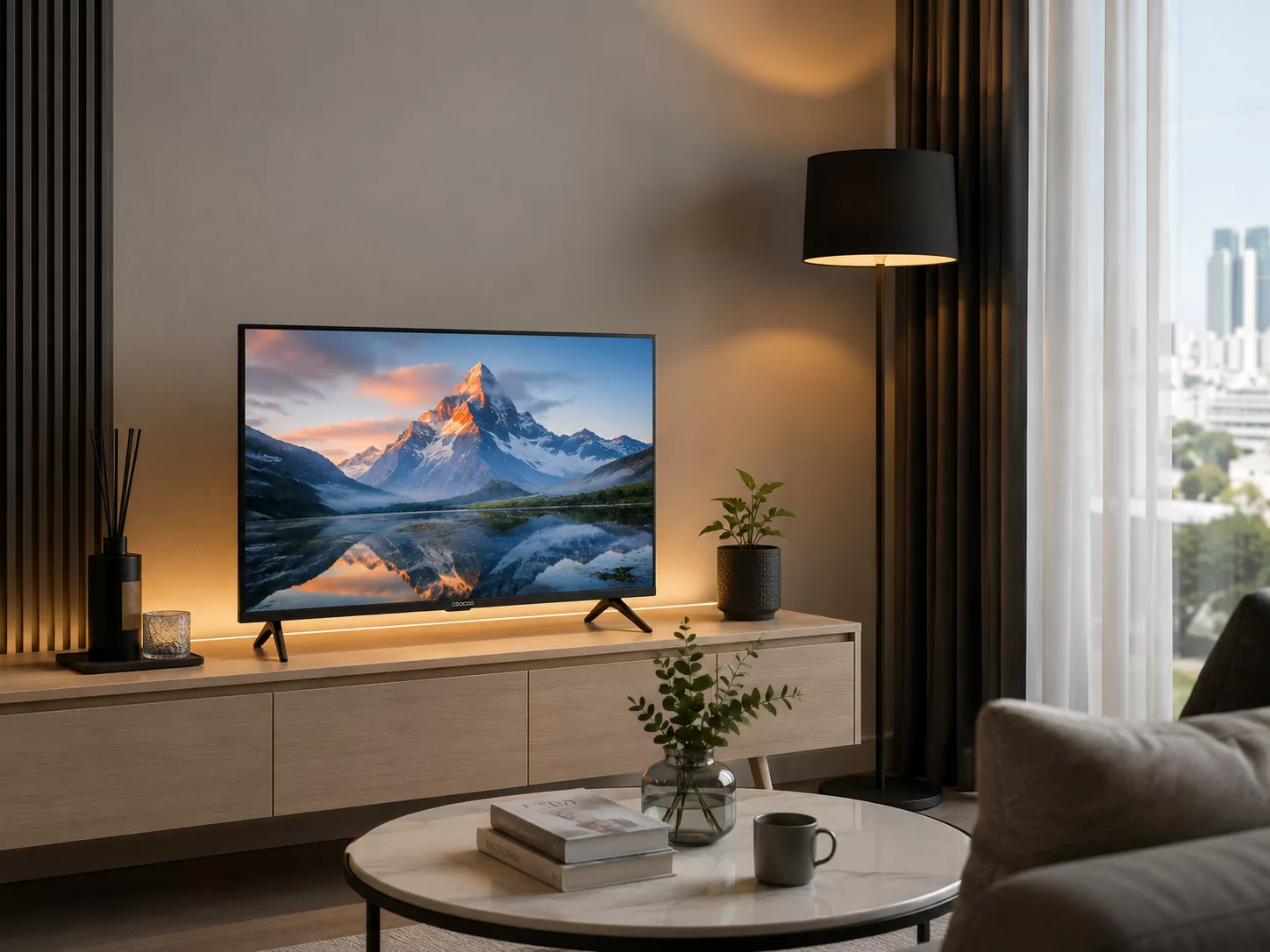 Google Tivi Coocaa 32 inch Android TV điều khiển giọng nói