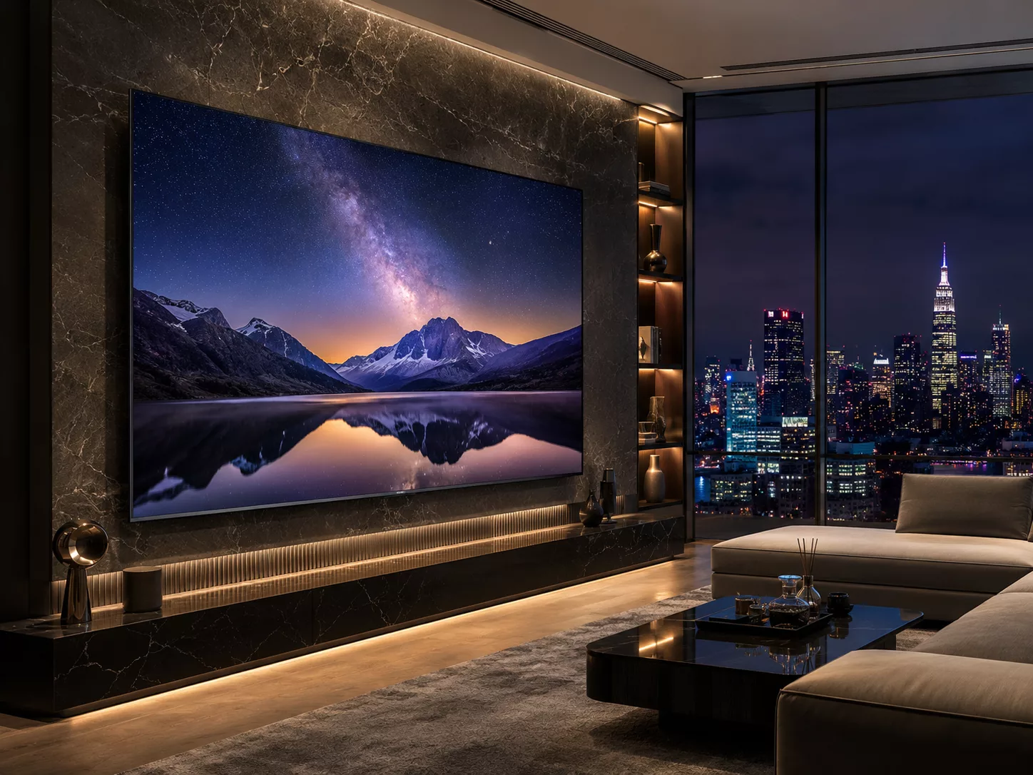 Google Tivi Coocaa Android TV điều khiển giọng n&oacute;i th&ocirc;ng minh