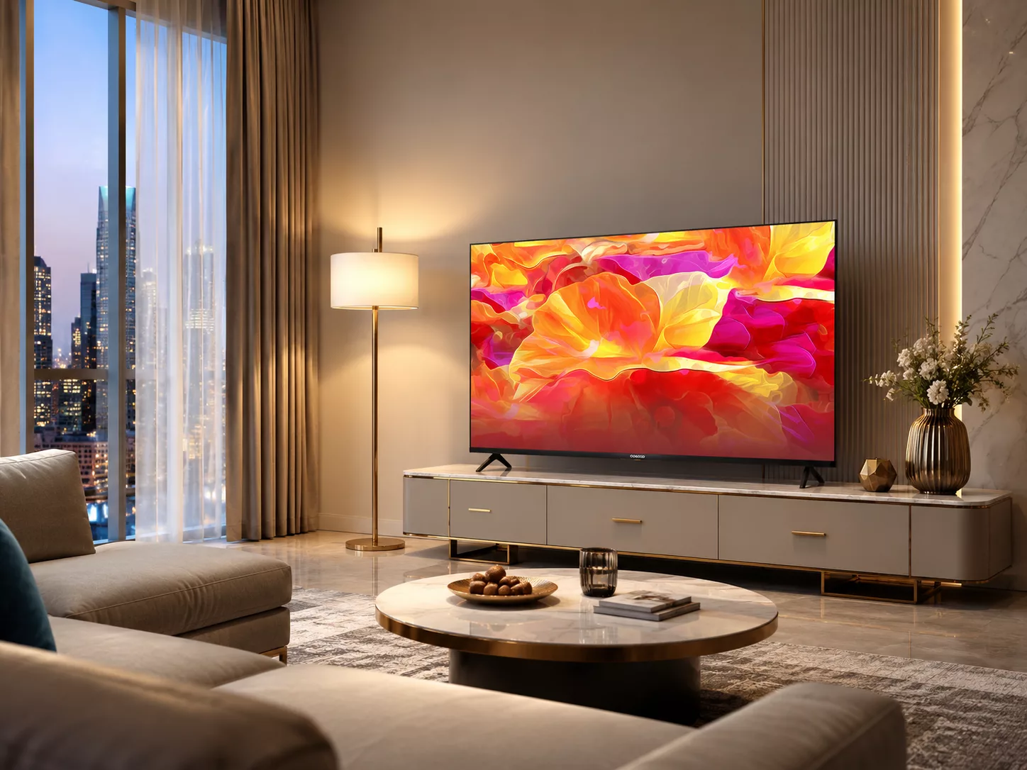 Tivi Coocaa 43 inch phù hợp phòng nhỏ phòng khách nhỏ căn hộ chung cư