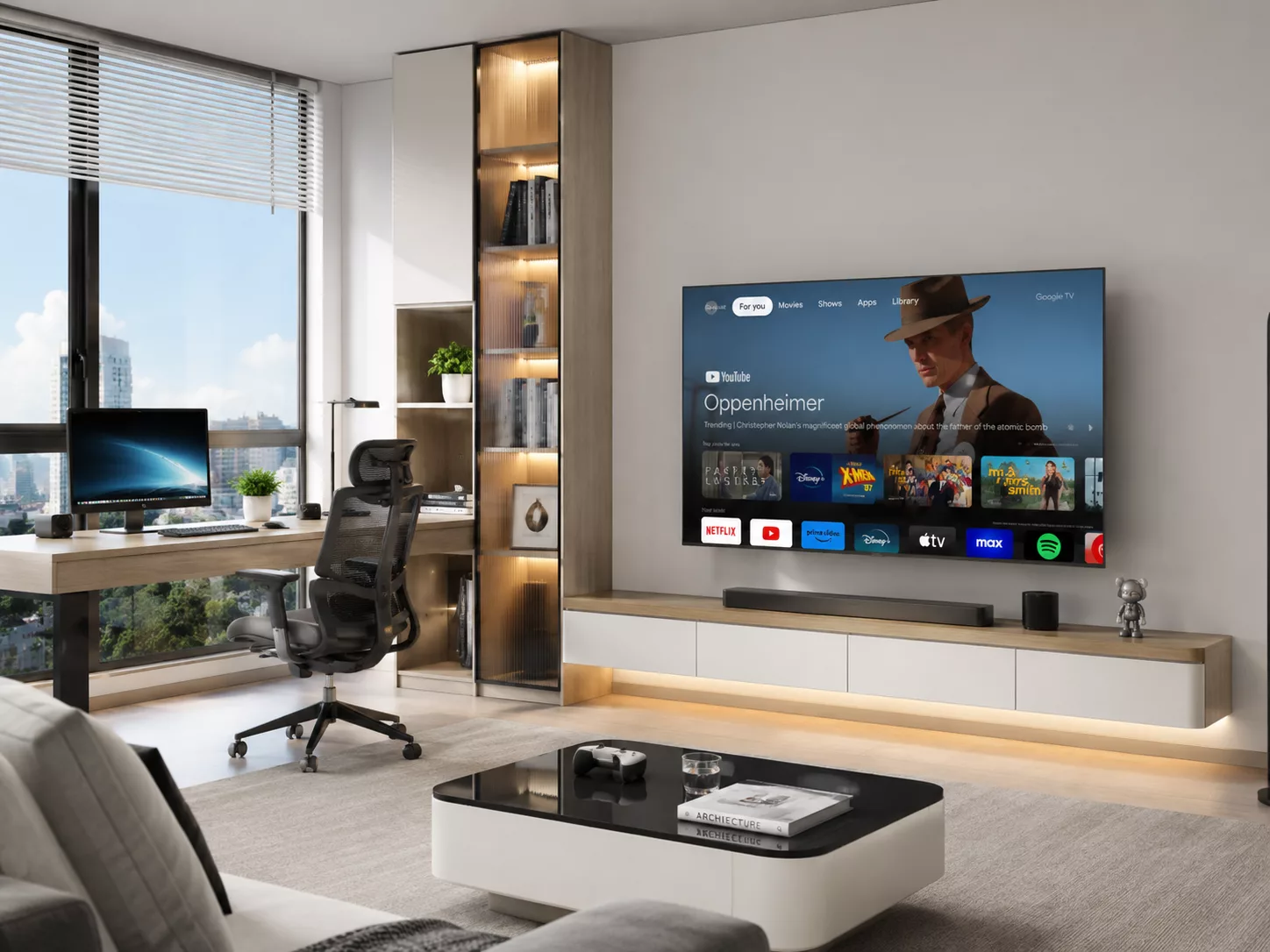 Google Tivi Coocaa 50 inch Android TV điều khiển giọng n&oacute;i