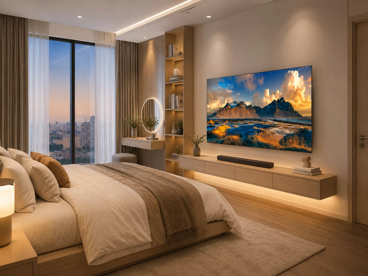 Tivi Coocaa 55 inch LED 4K UHD xem YouTube Netflix
