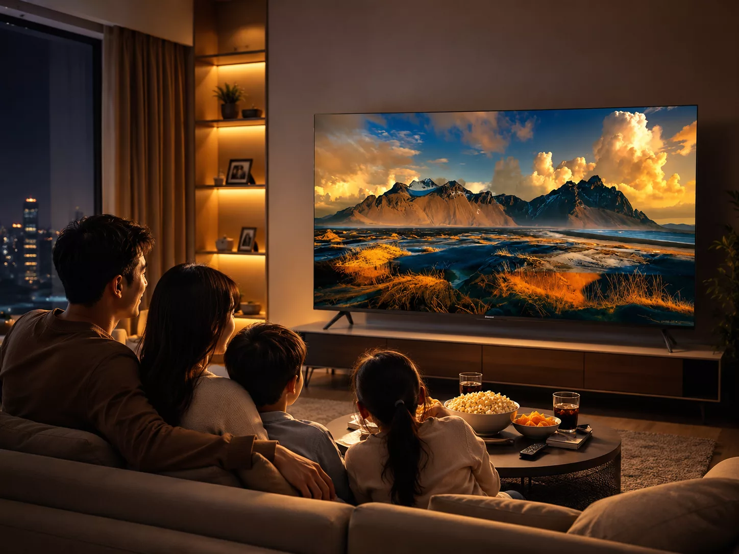Google Tivi Coocaa 75 inch Android TV điều khiển giọng nói