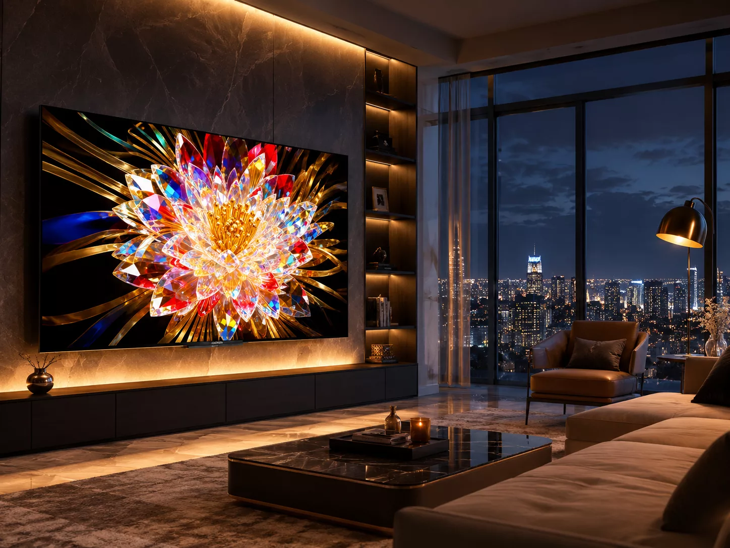 Tivi Coocaa 75 inch phù hợp căn hộ cao cấp nhà phố biệt thự