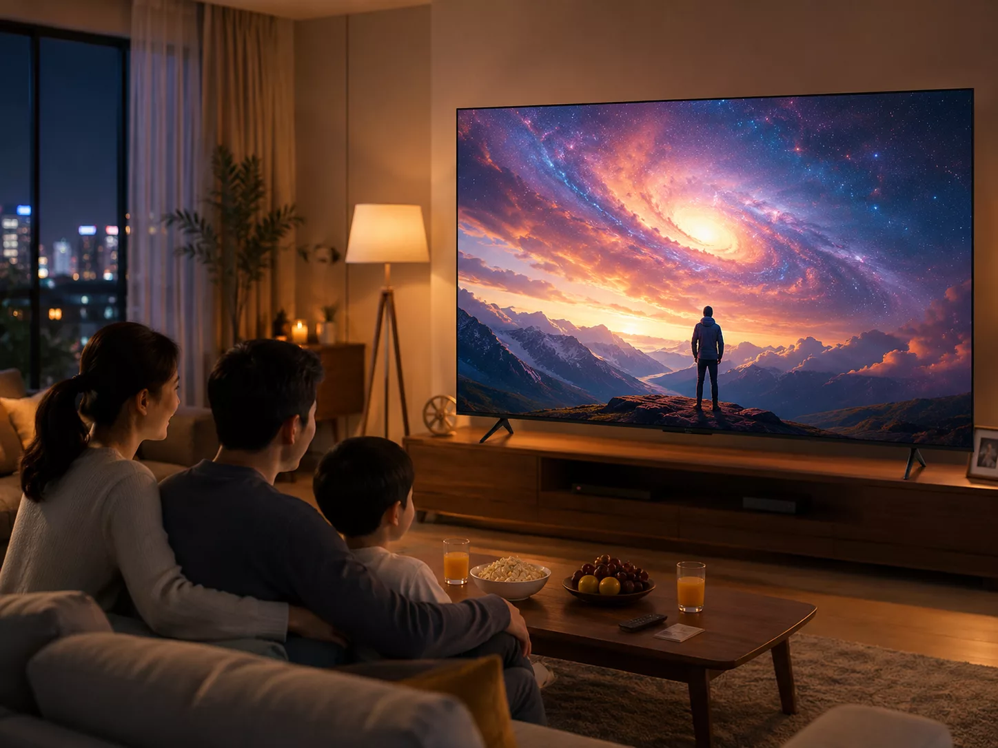Google Tivi Coocaa 86 inch Android TV điều khiển giọng nói