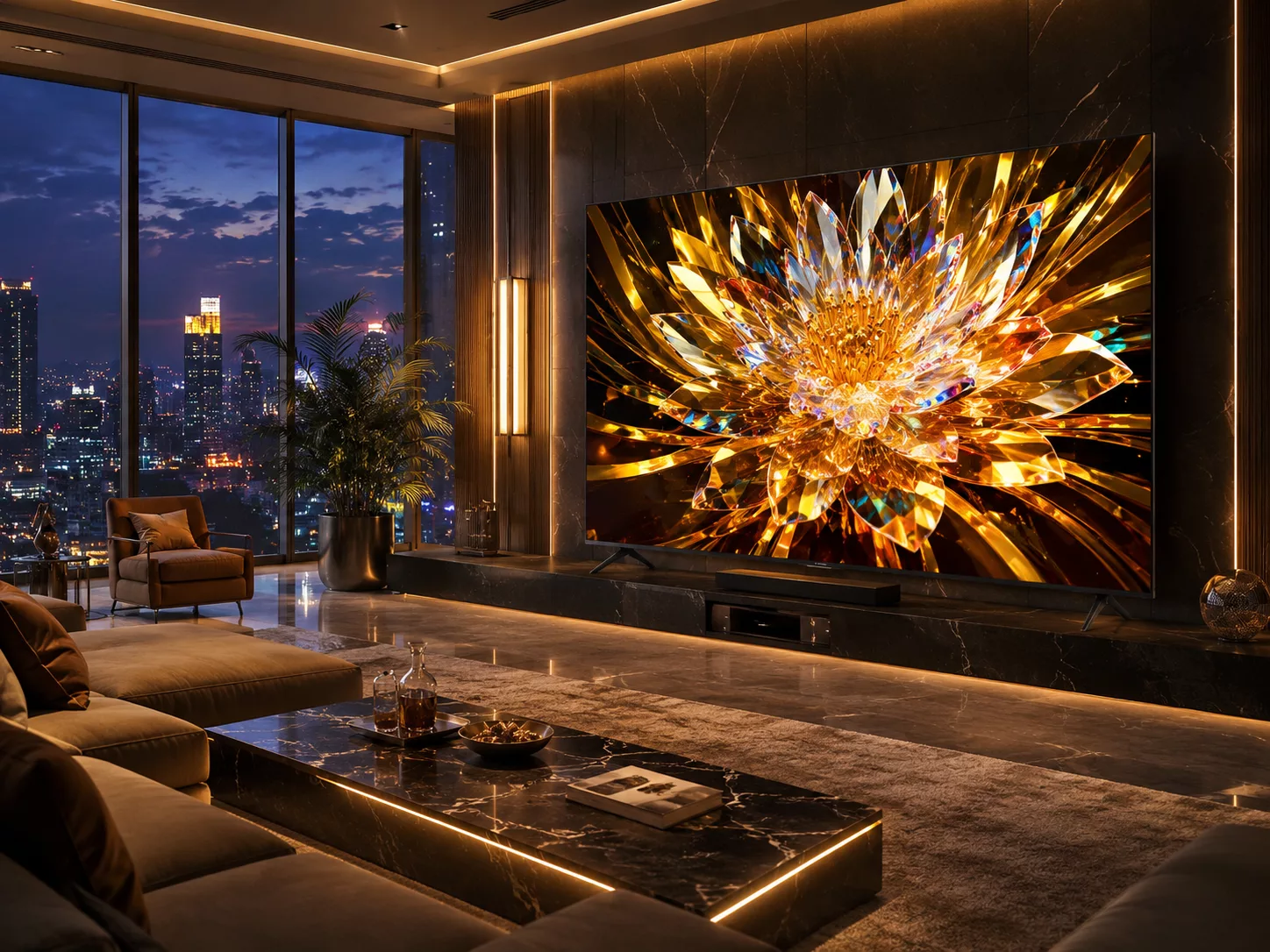 Tivi Coocaa 86 inch LED 4K UHD xem YouTube Netflix