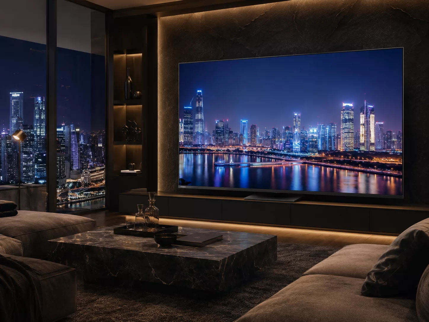 Tivi Toshiba 100 inch phù hợp biệt thự phòng giải trí nhà phố cao cấp
