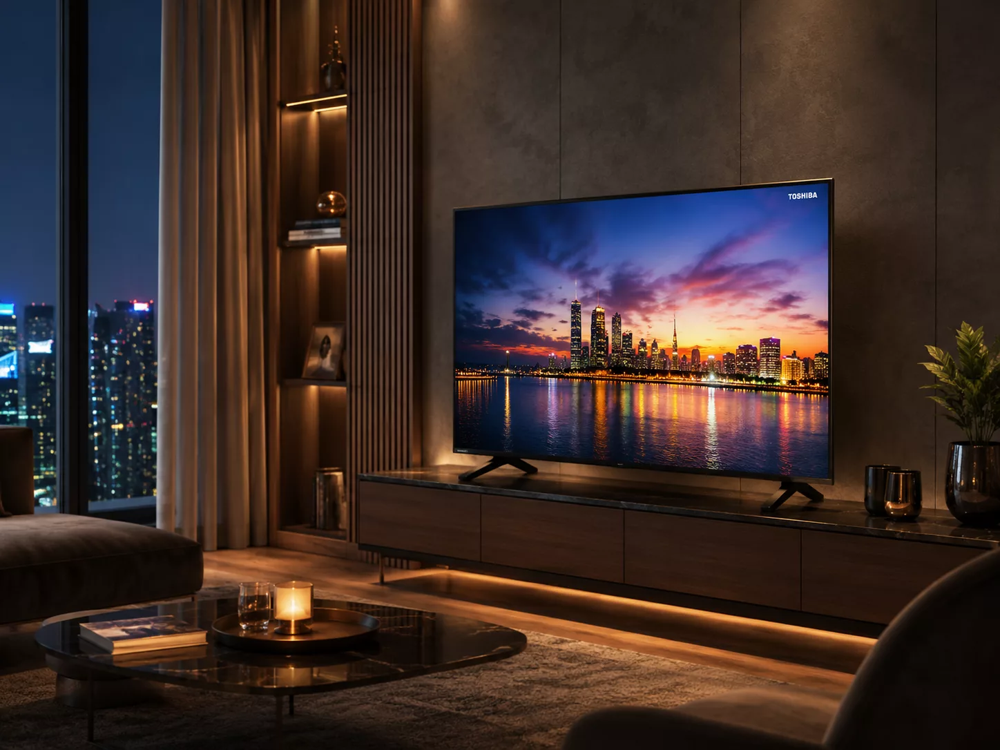 Tivi Toshiba 43 inch LED Full HD 4K xem YouTube Netflix