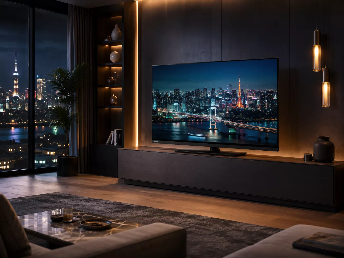 Tivi Toshiba 50 inch ph&ugrave; hợp căn hộ chung cư ph&ograve;ng kh&aacute;ch nhỏ ph&ograve;ng ngủ lớn