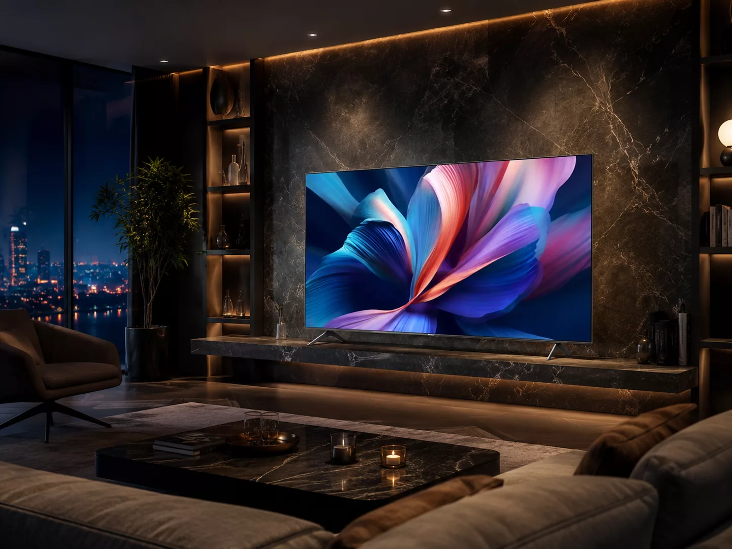 Tivi Xiaomi 75 inch 4K LED QLED Mini LED hình ảnh sắc nét