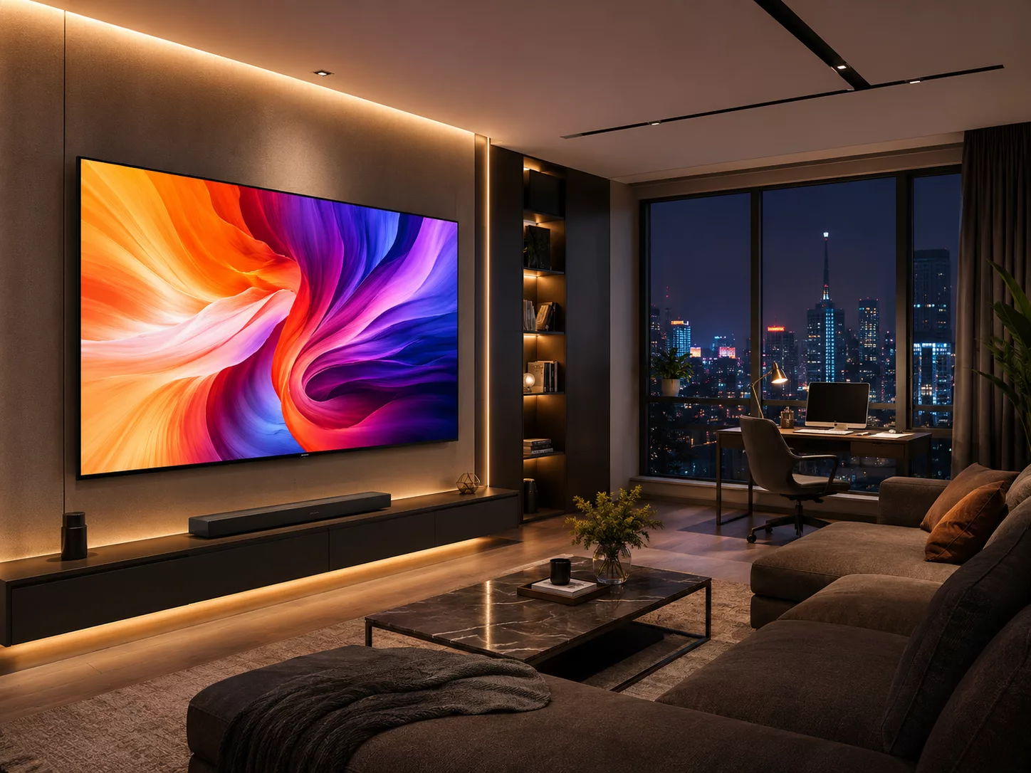 Khoảng cách xem Tivi Xiaomi 85 inch phù hợp diện tích phòng