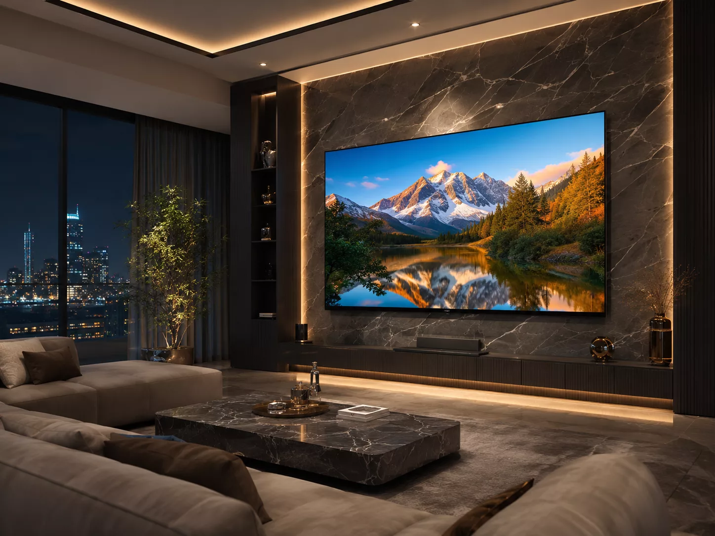 Tivi Xiaomi 85 inch 4K LED QLED Mini LED hình ảnh sắc nét