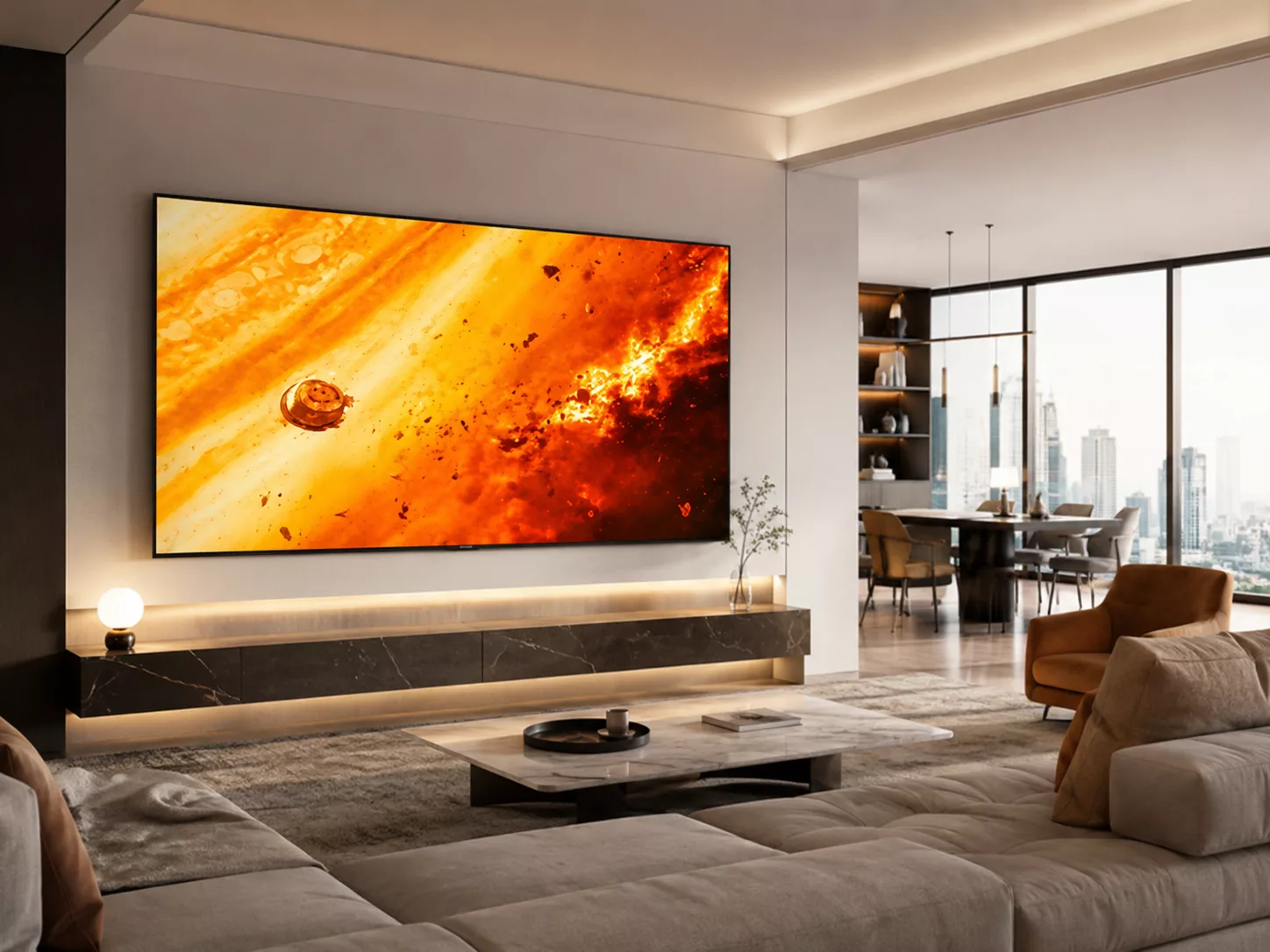 Tivi Xiaomi 98 inch 4K LED QLED Mini LED hình ảnh sắc nét