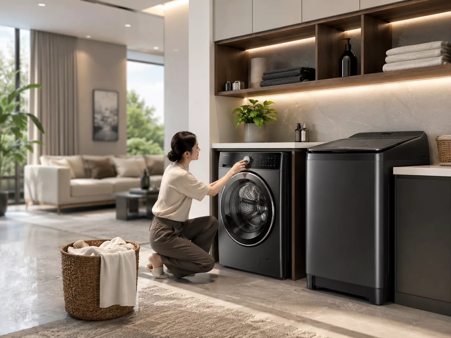 M&aacute;y giặt lồng ngang lồng đứng m&aacute;y giặt sấy th&aacute;p giặt sấy ch&iacute;nh h&atilde;ng