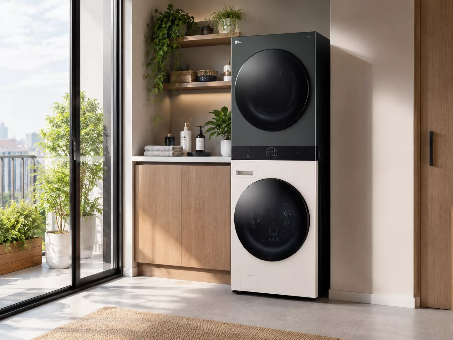 Th&aacute;p giặt sấy LG AI DD Direct Drive Steam TurboWash ThinQ Heat Pump