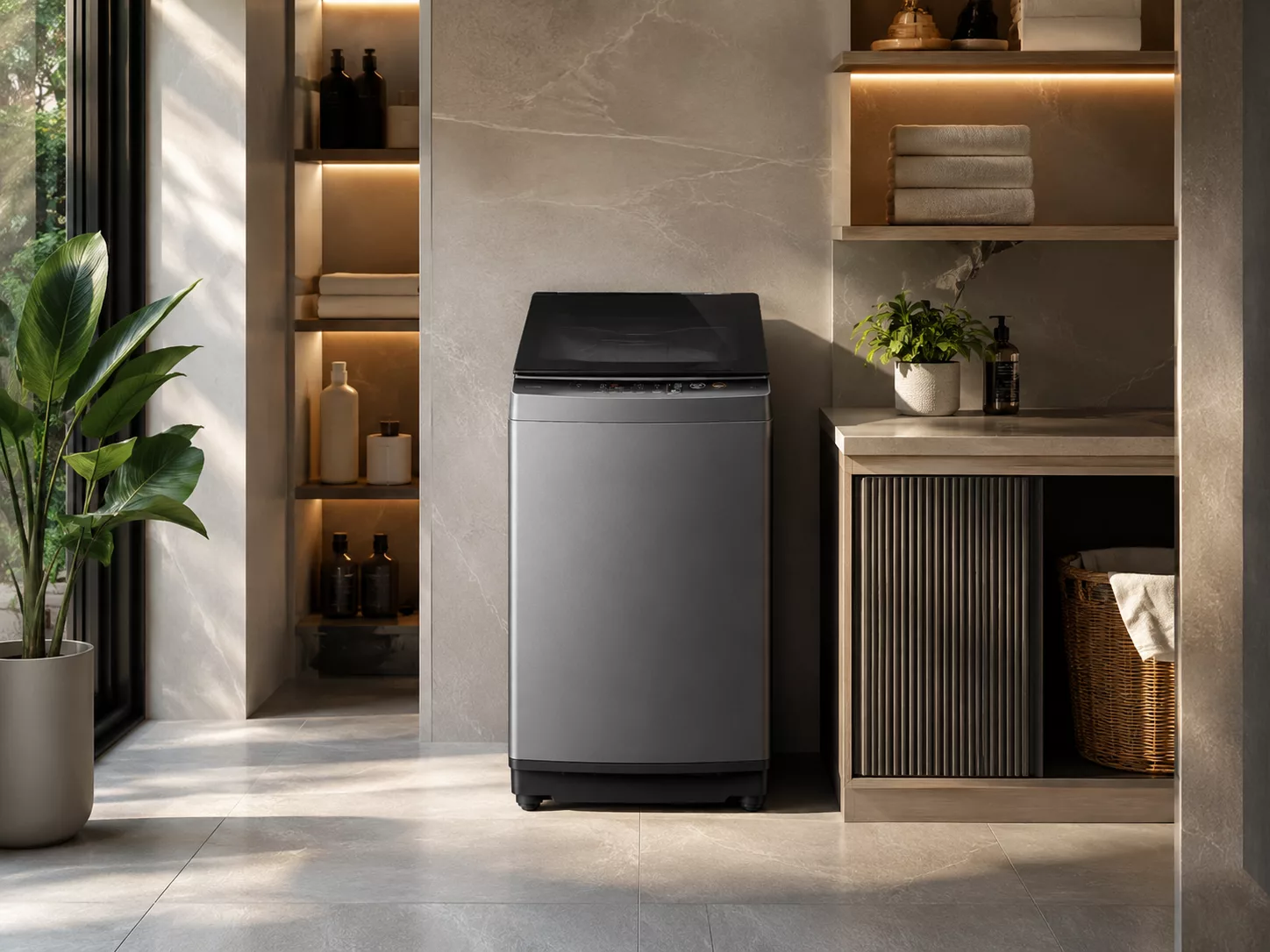M&aacute;y giặt Toshiba lồng đứng ph&ugrave; hợp kh&ocirc;ng gian nhỏ