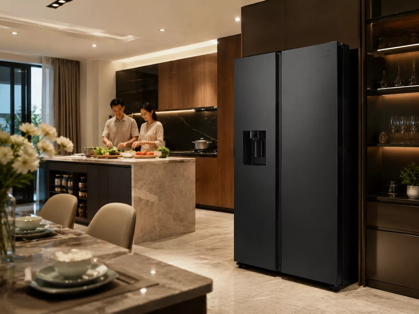 Tủ lạnh Inverter tiết kiệm điện cho căn hộ chung cư nhà phố