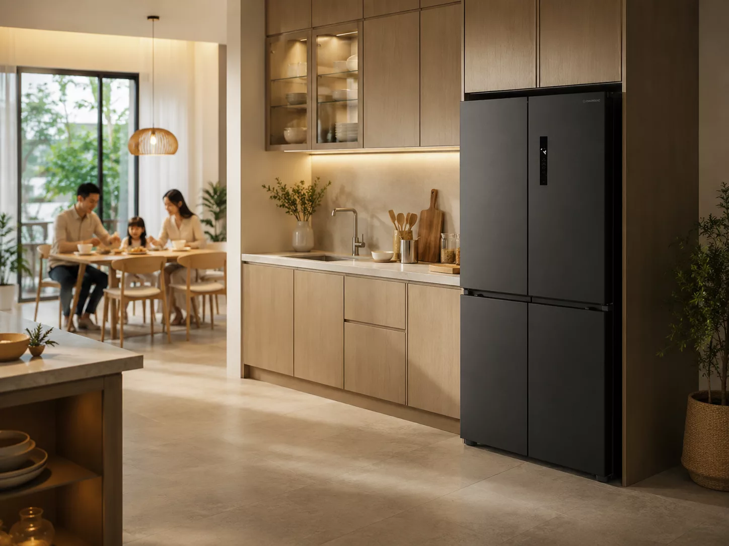 Tủ lạnh Electrolux 2 c&aacute;nh 4 c&aacute;nh Side By Side Multi Door ch&iacute;nh h&atilde;ng
