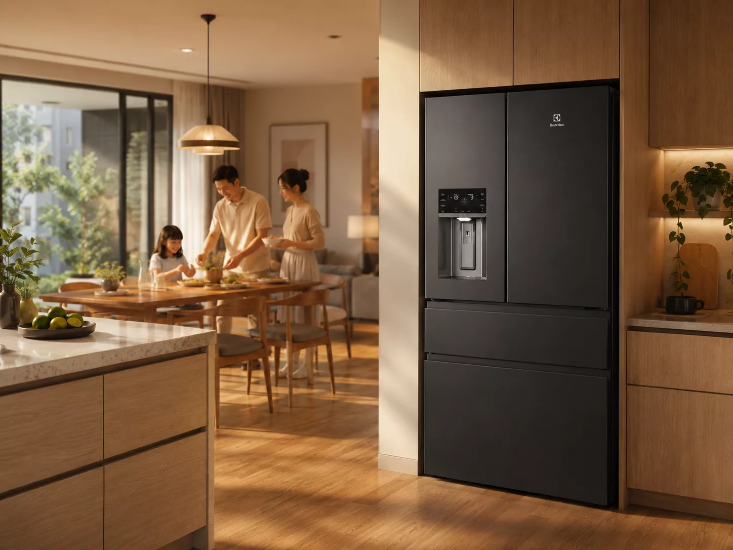Tủ lạnh Electrolux Multi Door nhiều cửa dung t&iacute;ch lớn cho gia đ&igrave;nh đ&ocirc;ng người
