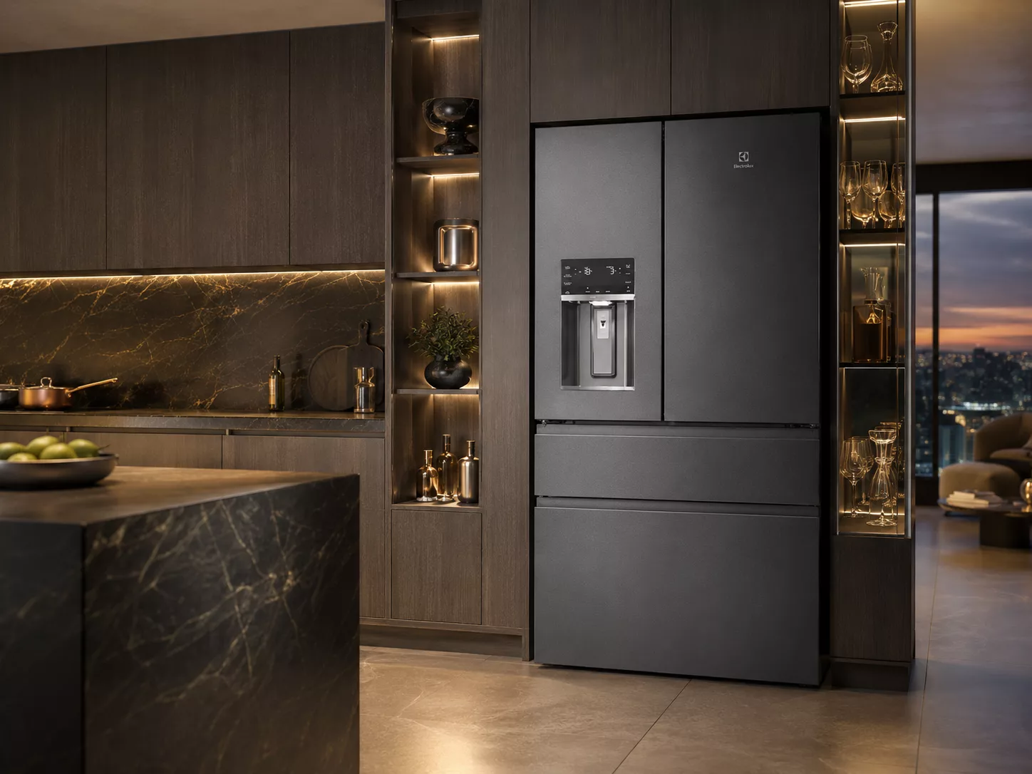 Tủ lạnh Electrolux Multi Door NutriFresh Inverter EvenTemp TasteGuard TasteLock FreshPlus