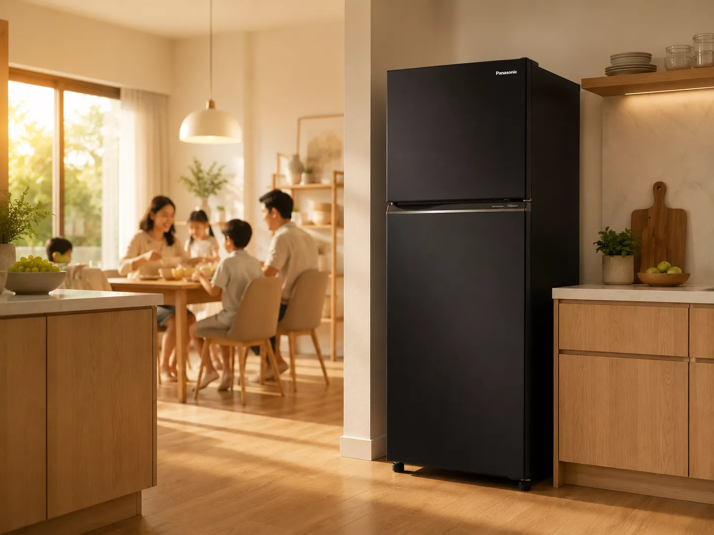 Chọn dung t&iacute;ch tủ lạnh Panasonic theo số người d&ugrave;ng gia đ&igrave;nh