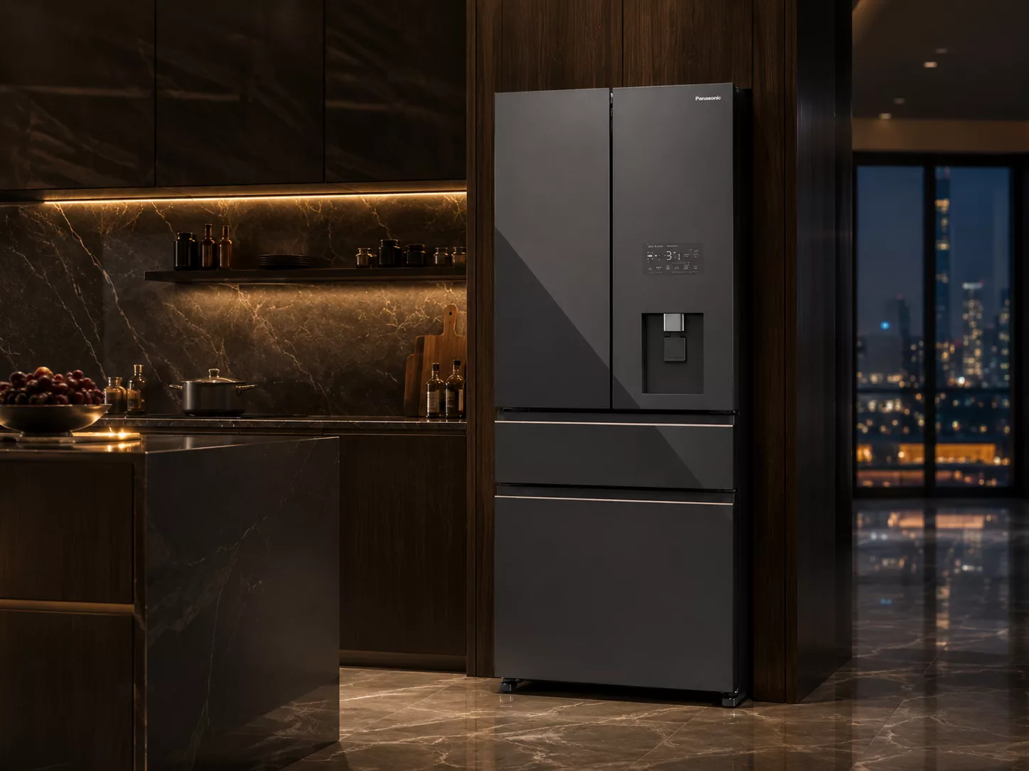 Tủ lạnh Panasonic Multi Door nhiều cửa dung tích lớn cho gia đình đông người