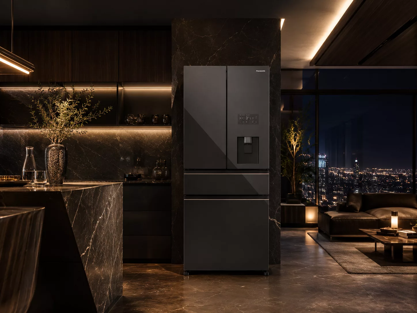 Tủ lạnh Panasonic Multi Door nhiều cửa dung tích lớn cho gia đình đông người