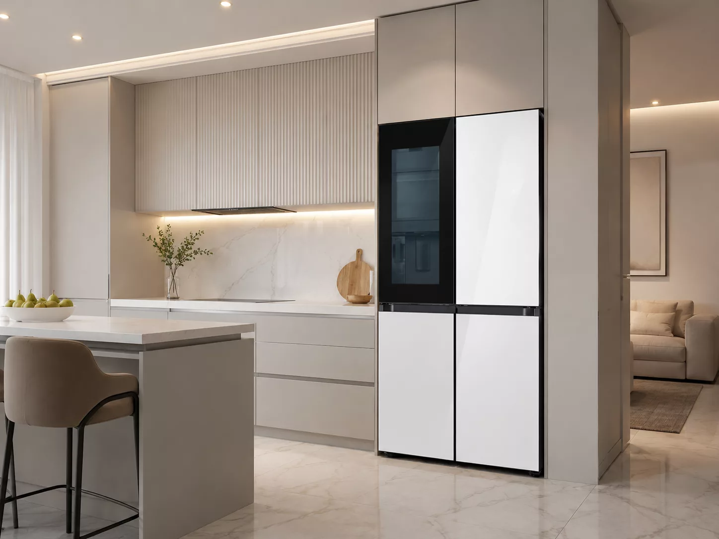 Chọn dung t&iacute;ch tủ lạnh Samsung Inverter theo số người d&ugrave;ng gia đ&igrave;nh