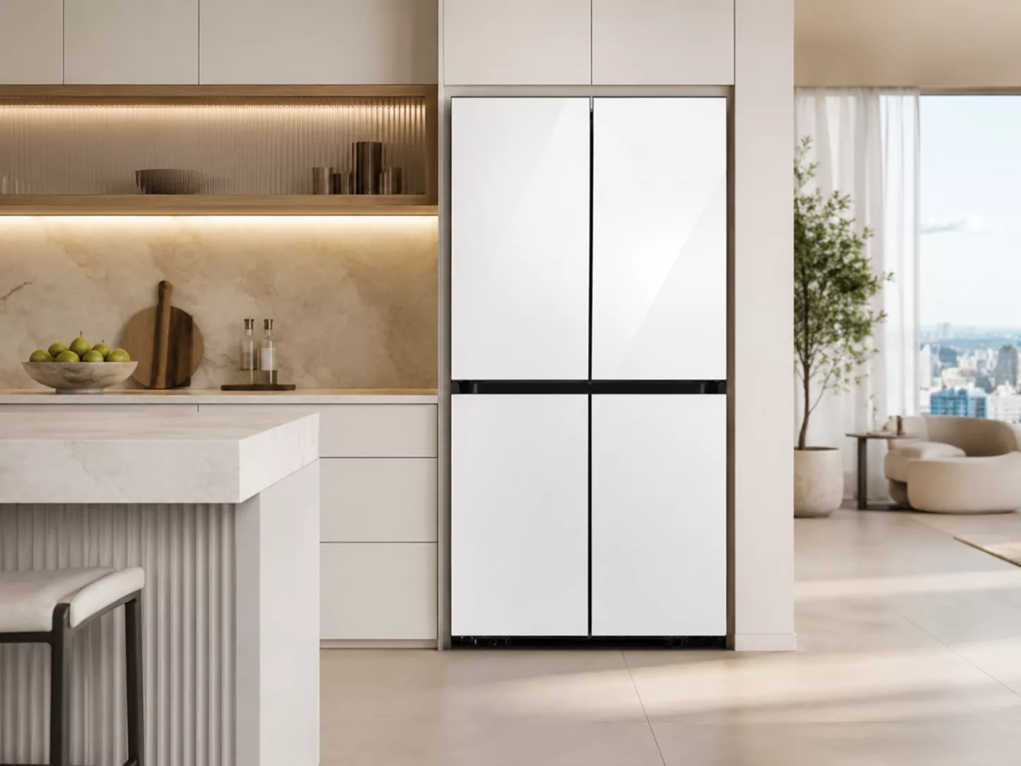 Chọn dung t&iacute;ch tủ lạnh Samsung Multi Door theo số người d&ugrave;ng gia đ&igrave;nh