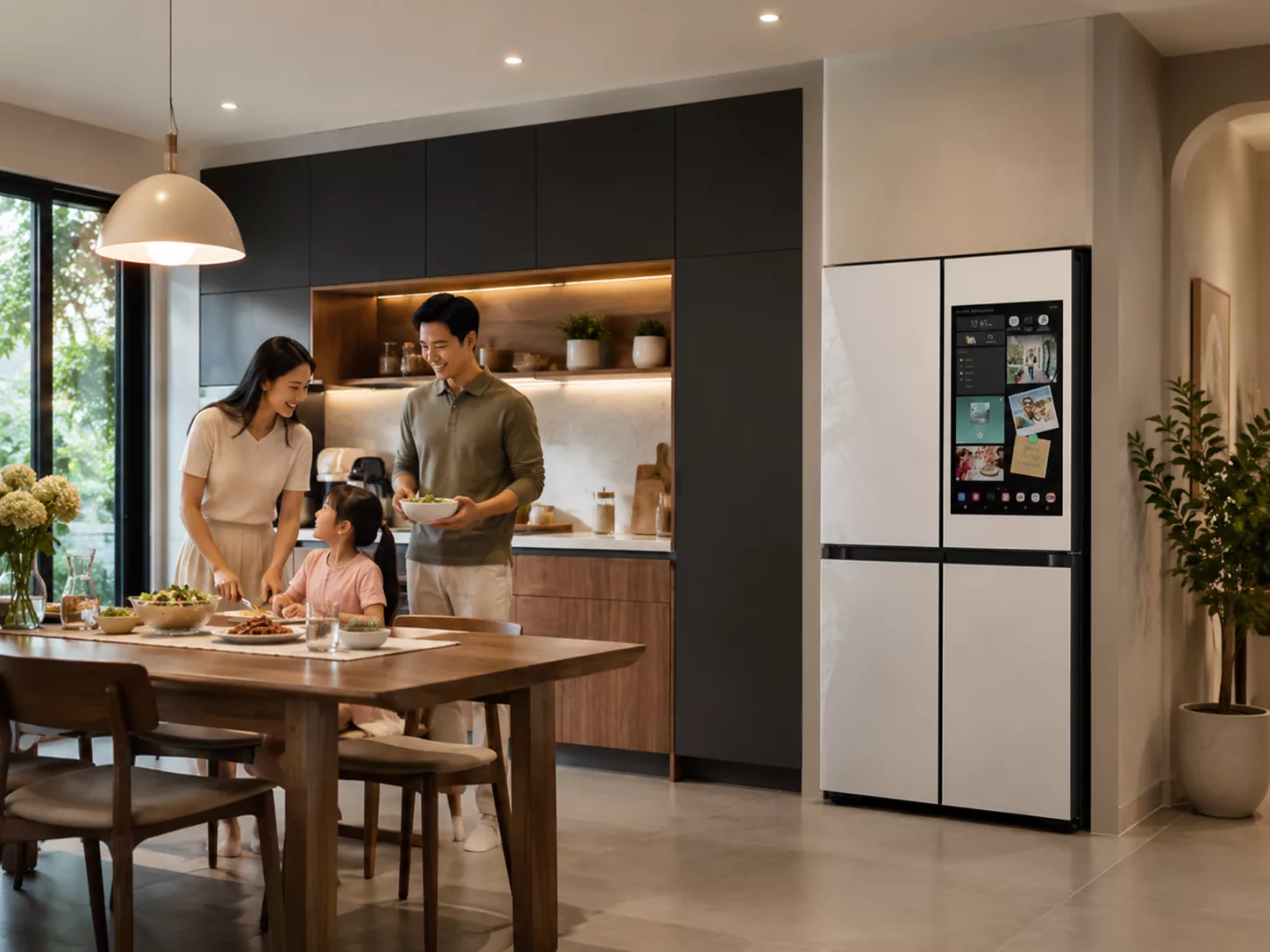 Tủ lạnh Samsung Multi Door nhiều cửa Bespoke Family Hub dung t&iacute;ch lớn
