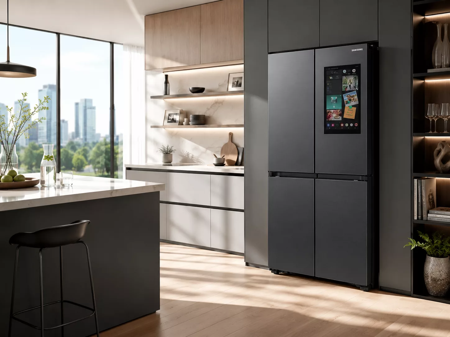 Tủ lạnh Samsung Multi Door nhiều cửa Bespoke Family Hub dung t&iacute;ch lớn