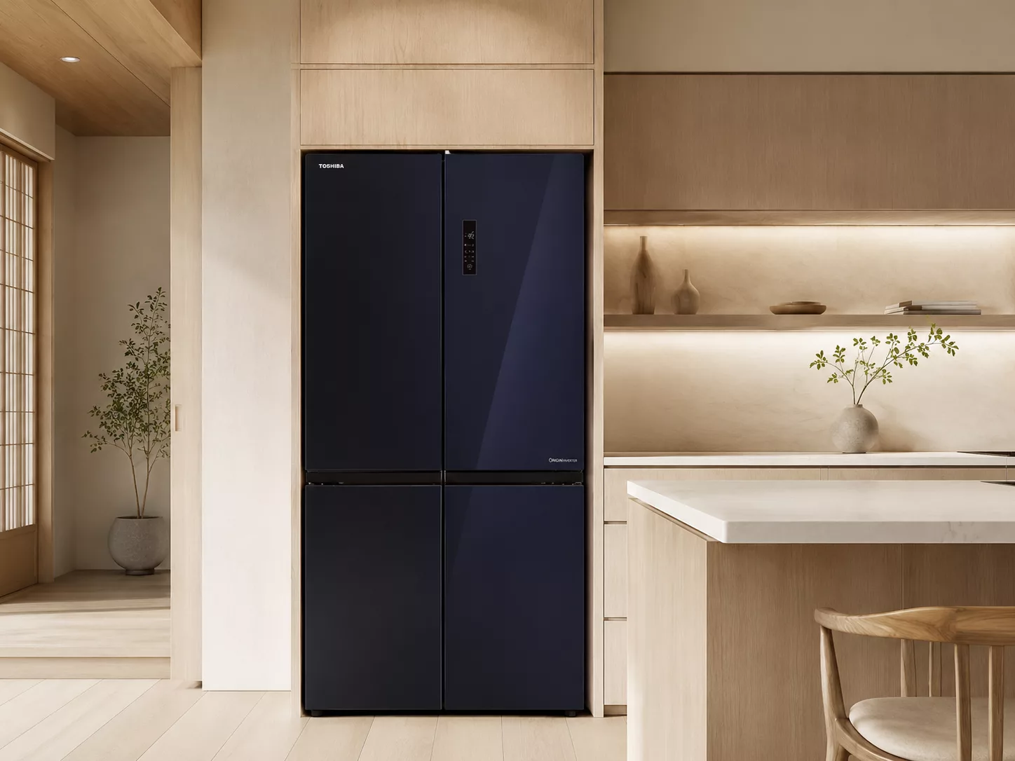 Tủ lạnh Toshiba Multi Door Origin Inverter Dual Cooling PureBio Plasma Pure