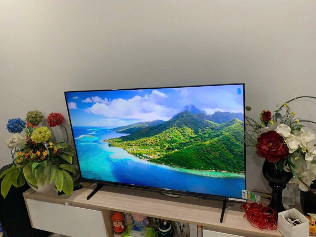 Lắp đặt tivi nh&agrave; anh Khoa tại Hưng Y&ecirc;n