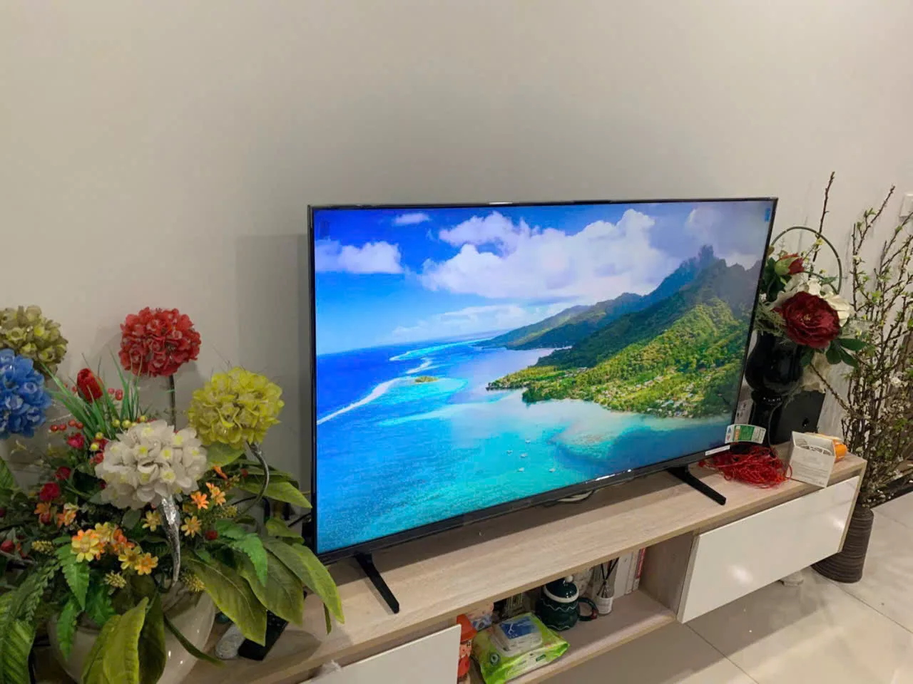 Lắp đặt tivi nh&agrave; c&ocirc; Xu&acirc;n tại Gia L&acirc;m
