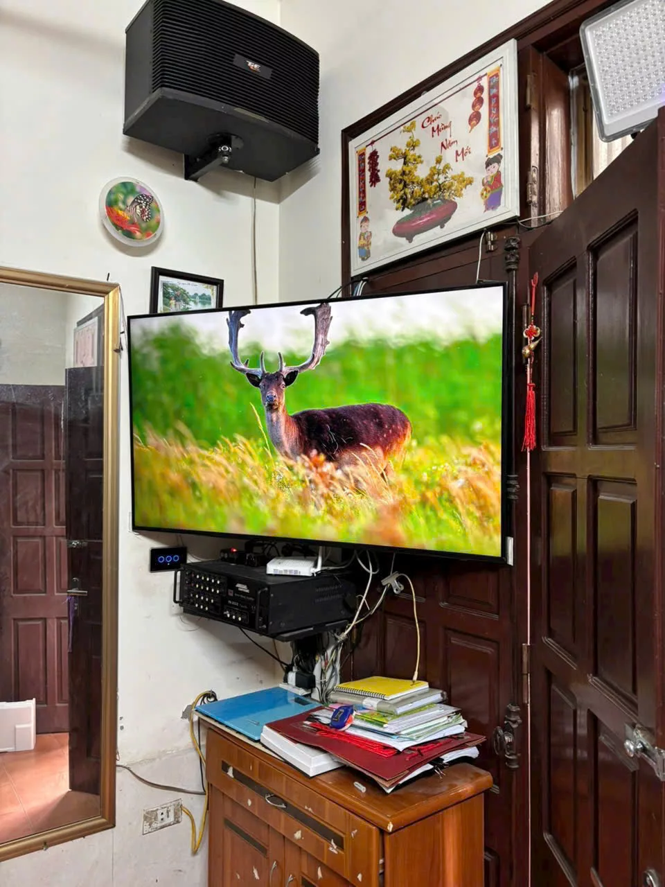 Lắp đặt tivi nhà cô Nguyệt tại Gia Lâm Lắp đặt tivi nhà cô Nguyệt tại Gia Lâm
