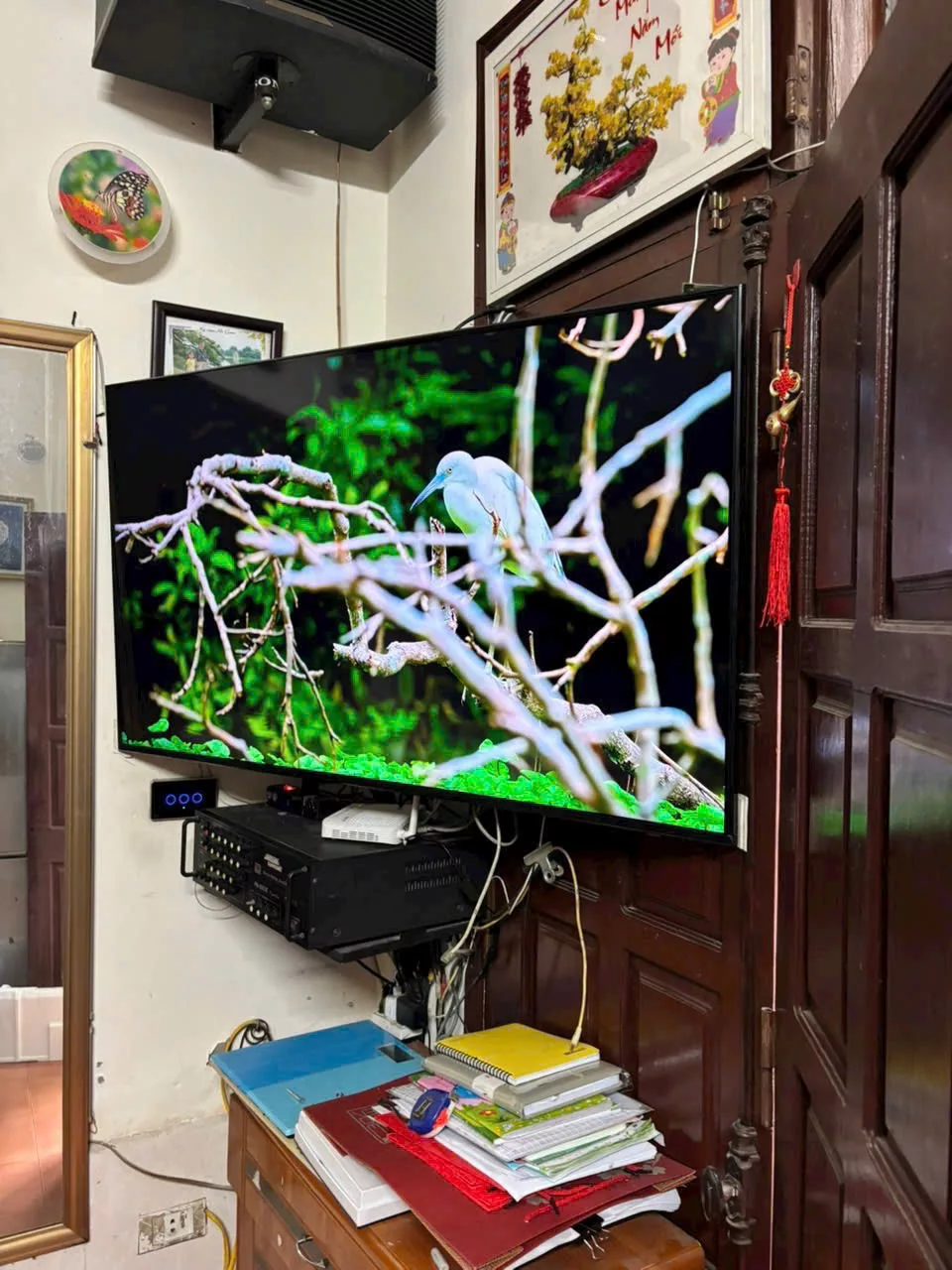 Lắp đặt tivi nhà anh Khoa tại Hưng Yên Lắp đặt tivi nhà anh Khoa tại Hưng Yên