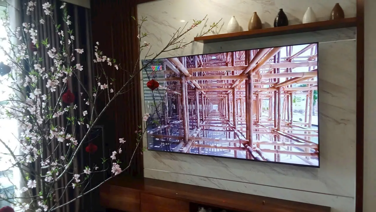 Lắp đặt tivi nh&agrave; ch&uacute; B&igrave;nh tại Bắc Ninh