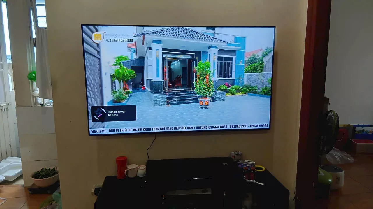 Lắp đặt tivi nh&agrave; c&ocirc; Mai tại Thanh Xu&acirc;n