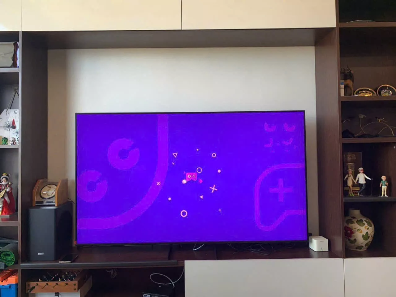 Lắp tivi nh&agrave; c&ocirc; Yến tại Ho&agrave;ng Mai