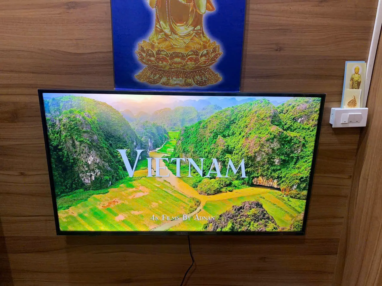 Lắp đặt tivi nh&agrave; anh Minh tại Cầu Giấy