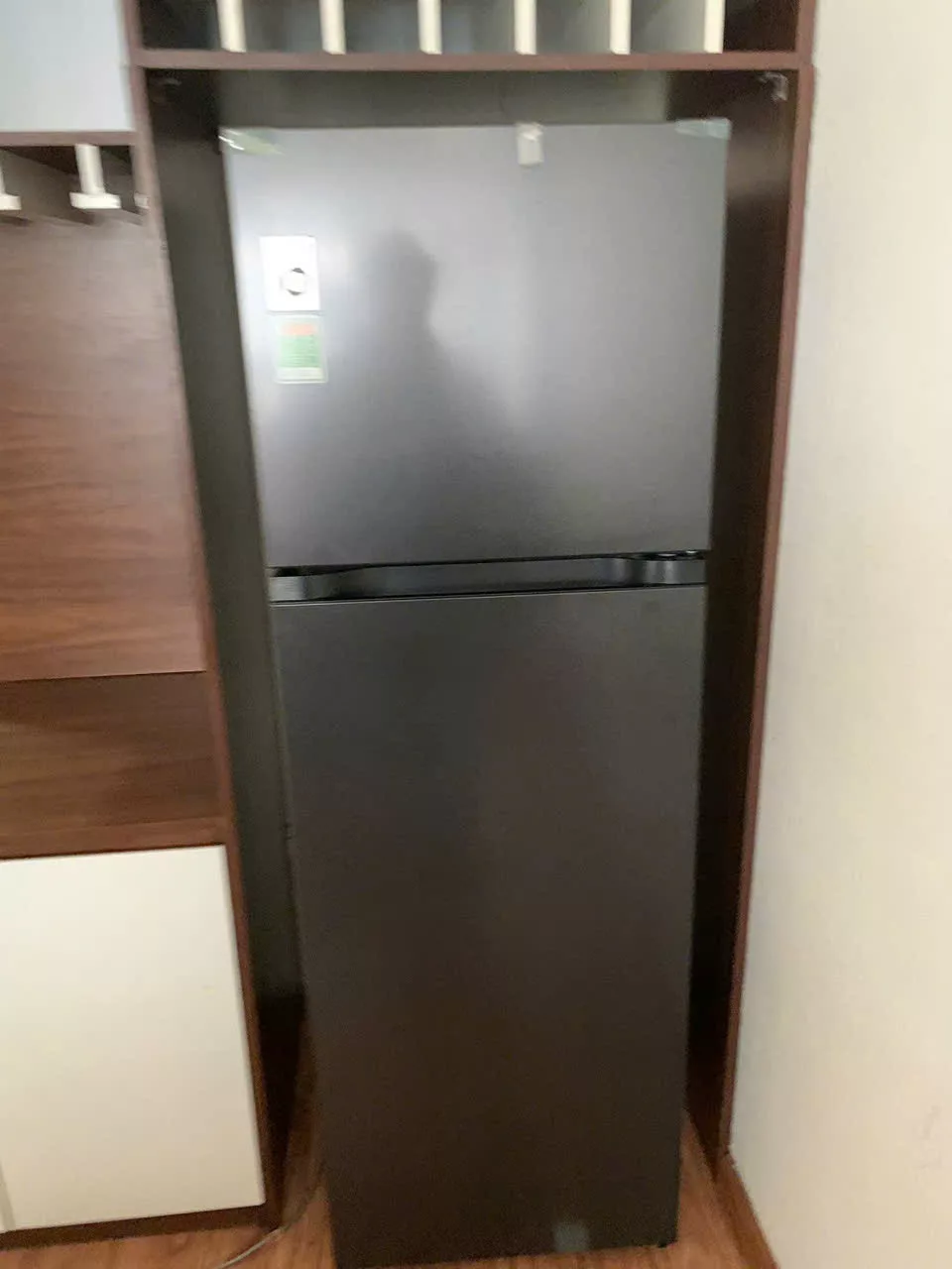 Lắp tủ lạnh LG cho nh&agrave; ch&uacute; B&igrave;nh tại Ho&agrave;ng Mai