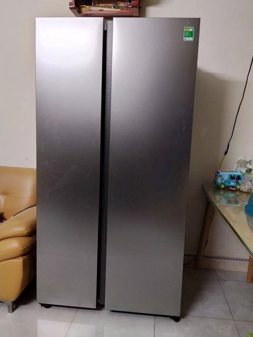 Lắp tủ lạnh LG cho nh&agrave; anh Khoa tại Nam Từ Li&ecirc;m