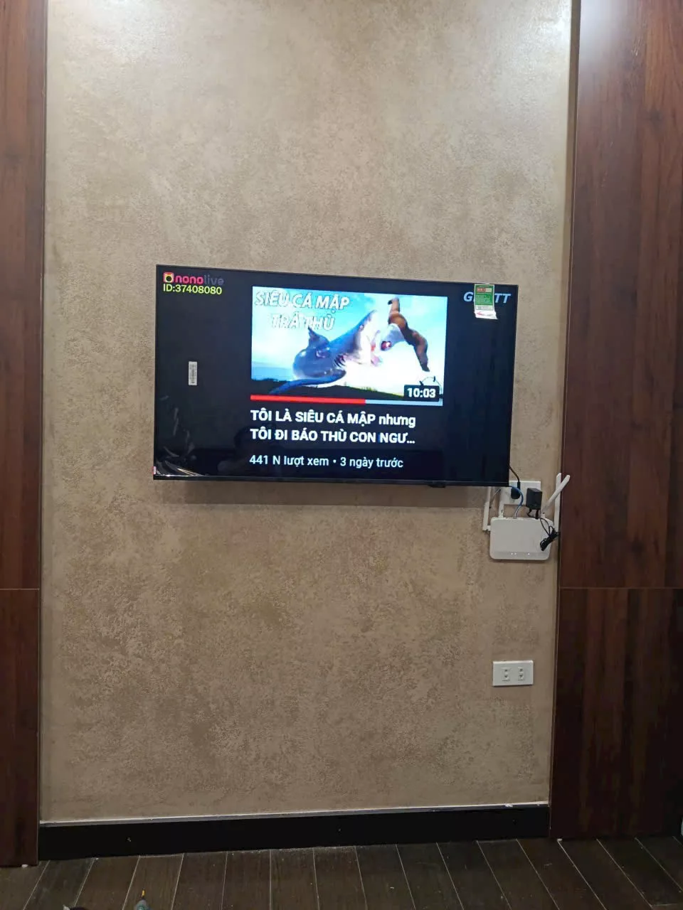 Lắp đặt tivi nh&agrave; c&ocirc; Lan tại Thanh Xu&acirc;n